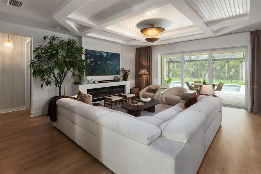 Furnished interior view inside a new home in Skye Ranch Community Group Page, Sarasota (Image 45).