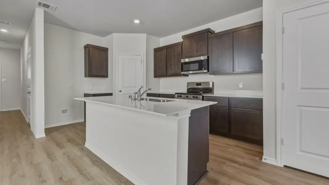 Furnished interior view inside a new home in Arbor Trails North, Princeton (Image 3).