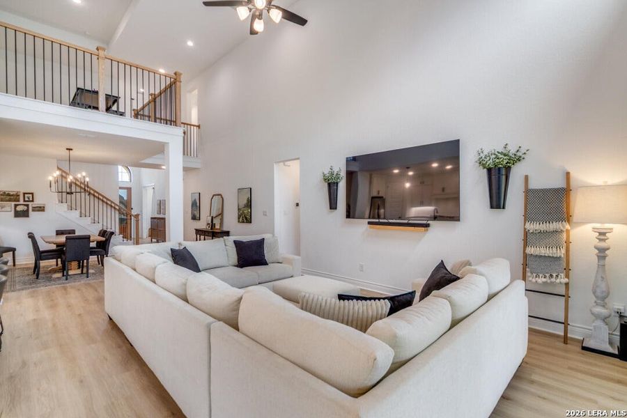 Furnished interior view inside a new home in Ventana Park, Bulverde (Image 32). Furnished interior view inside a new home in Ventana Park, Bulverde (Image 32).