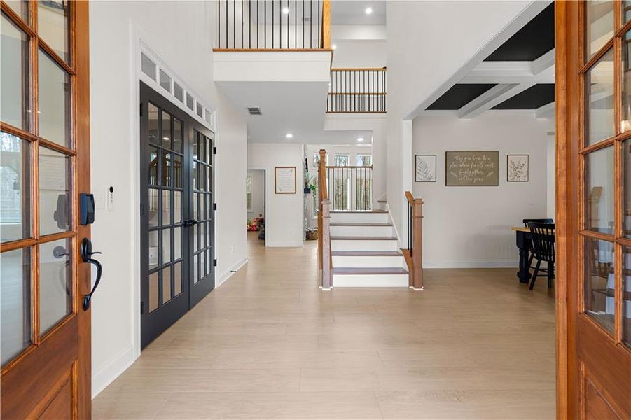 Furnished interior view inside a new home in , Winston (Image 14).