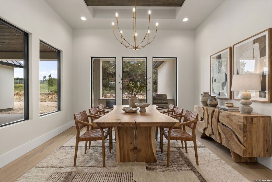 Furnished interior view inside a new home in , San Antonio (Image 18).