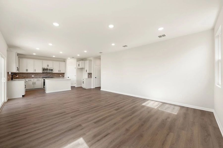 Family Room & Dining Area Family Room & Dining Area