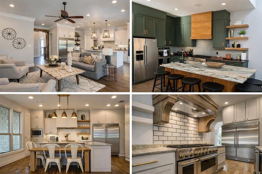 Furnished interior view inside a new home in , Mabank (Image 6). Furnished interior view inside a new home in , Mabank (Image 6).