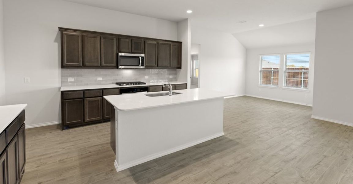 Representative exterior photo of a completed home built from the Hampton II by Impression Homes in Stone Eagle, Azle, TX (Image 5). Representative exterior photo of a completed home built from the Hampton II by Impression Homes in Stone Eagle, Azle, TX (Image 5).