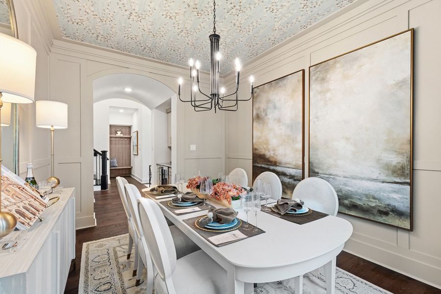 Representative Formal Dining Room - some options shown Representative Formal Dining Room - some options shown