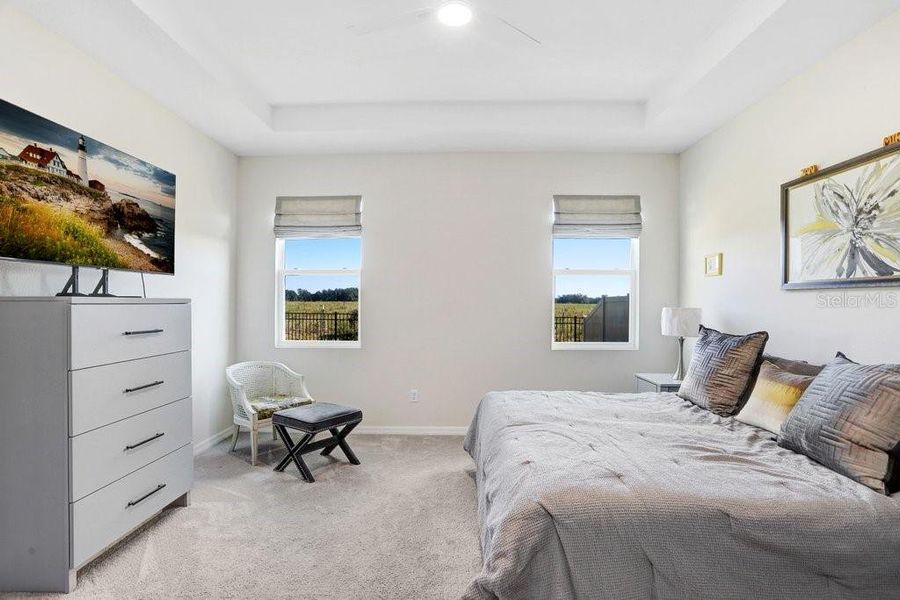 Furnished interior view inside a new home in Westgate at Avalon Park, Wesley Chapel (Image 19).