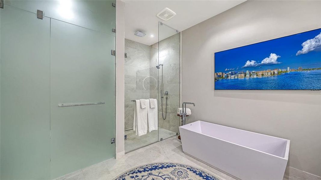 Furnished interior view inside a new home in , Longboat Key (Image 8). Furnished interior view inside a new home in , Longboat Key (Image 8).