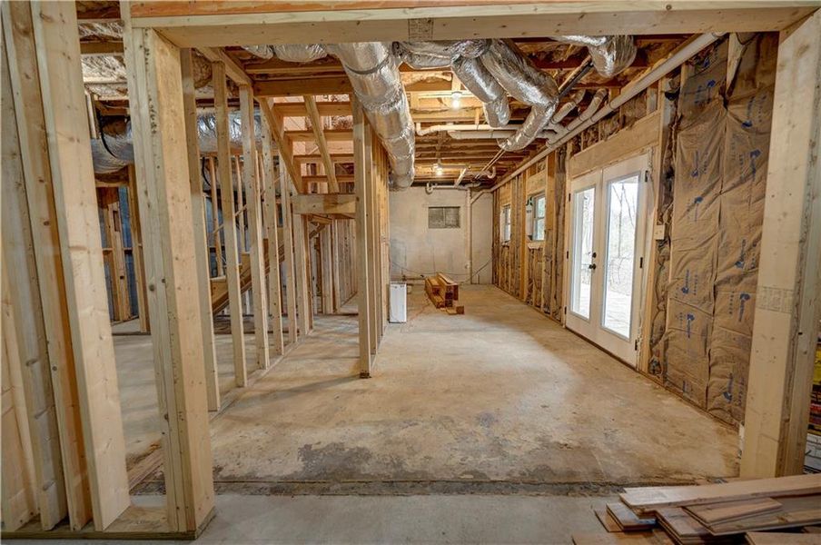 In-progress construction of a new home in , Ranger, GA (Image 41).