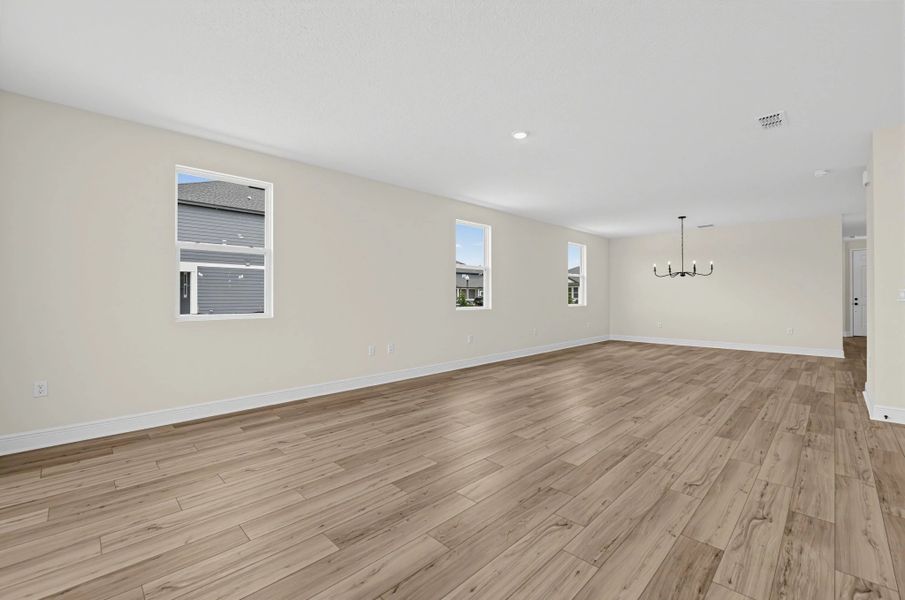 Spacious, unfurnished interior of a new home in Trailside, Mount Dora (Image 16). Spacious, unfurnished interior of a new home in Trailside, Mount Dora (Image 16).
