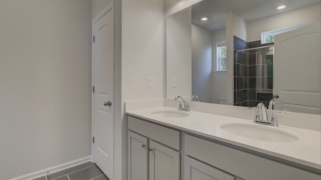 Furnished interior view inside a new home in Daybreak, Newnan (Image 23).