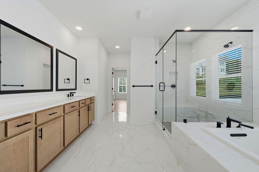 Furnished interior view inside a new home in , Woodstock (Image 18).