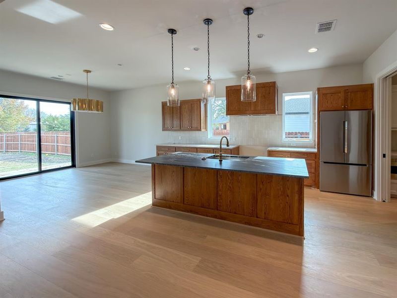 Furnished interior view inside a new home in , Roanoke (Image 7).