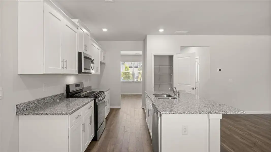 Furnished interior view inside a new home in Sherwood Manor, Atlanta (Image 5).