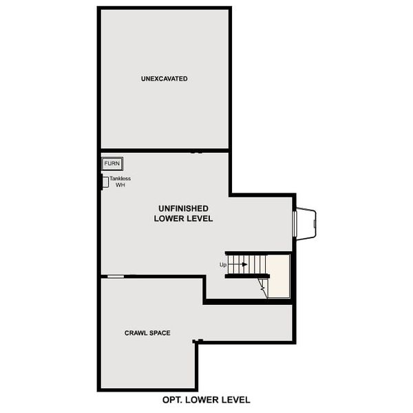 2D floor plan layout for the Ashton by Century Communities in The Boulevard II Collection at Windler, Aurora, CO (Image 5).