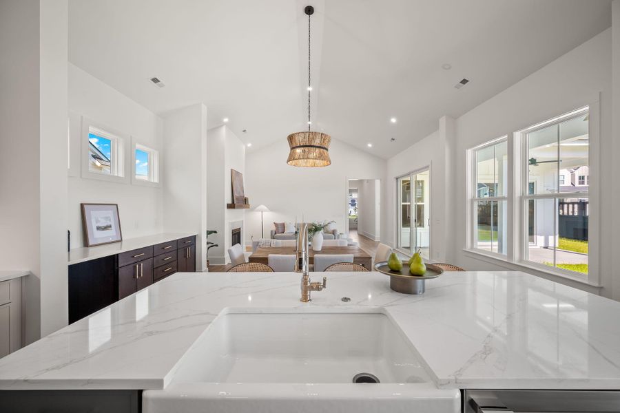 Furnished interior view inside a new home in The Domus Collection at Midtown Nexton, Summerville (Image 34). Furnished interior view inside a new home in The Domus Collection at Midtown Nexton, Summerville (Image 34).