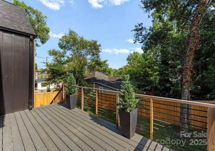 Exterior details and patio area of a home in , Charlotte (Image 26).