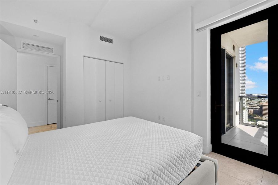 Furnished interior view inside a new home in , Miami (Image 32).