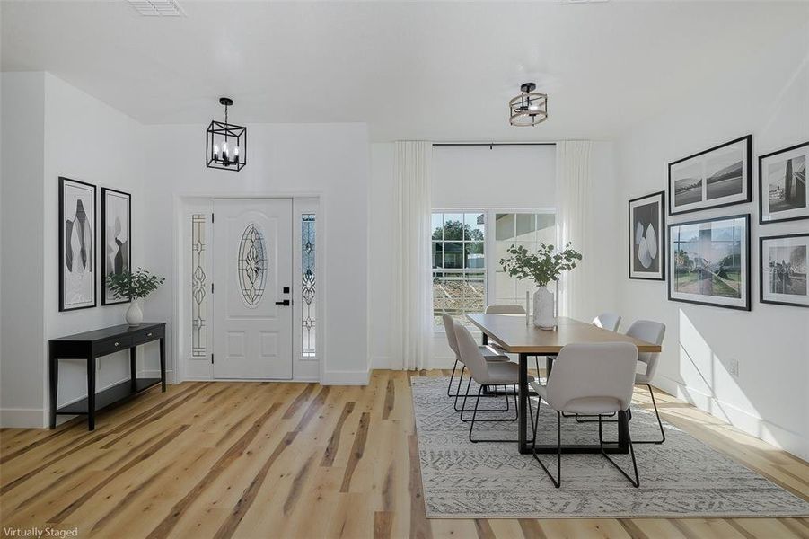 Furnished interior view inside a new home in , Weeki Wachee (Image 7).