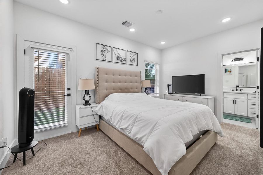 Furnished interior view inside a new home in , Houston (Image 9). Furnished interior view inside a new home in , Houston (Image 9).