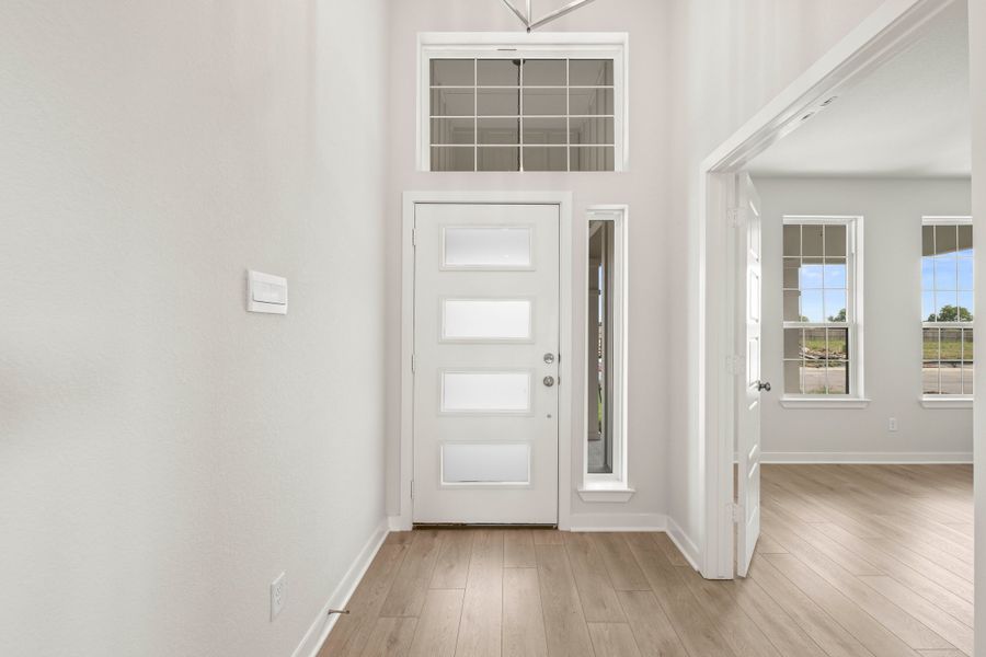 Spacious, unfurnished interior of a new home in Hartrick Ranch, Temple (Image 11). Spacious, unfurnished interior of a new home in Hartrick Ranch, Temple (Image 11).