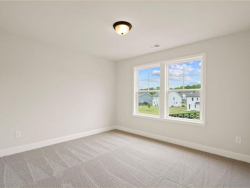 Spacious, unfurnished interior of a new home in Wehunt Meadows, Hoschton (Image 27). Spacious, unfurnished interior of a new home in Wehunt Meadows, Hoschton (Image 27).