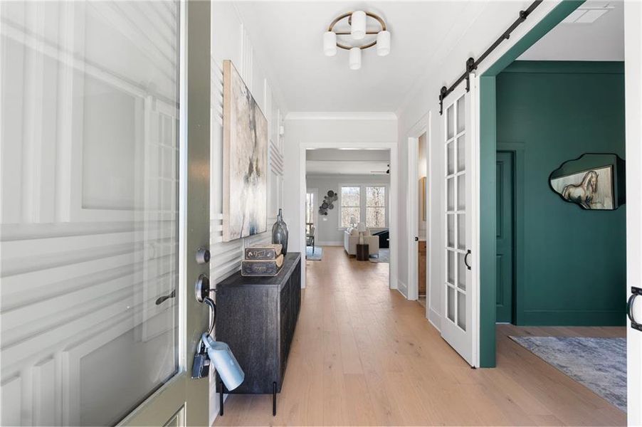 Furnished interior view inside a new home in , Cumming (Image 11).