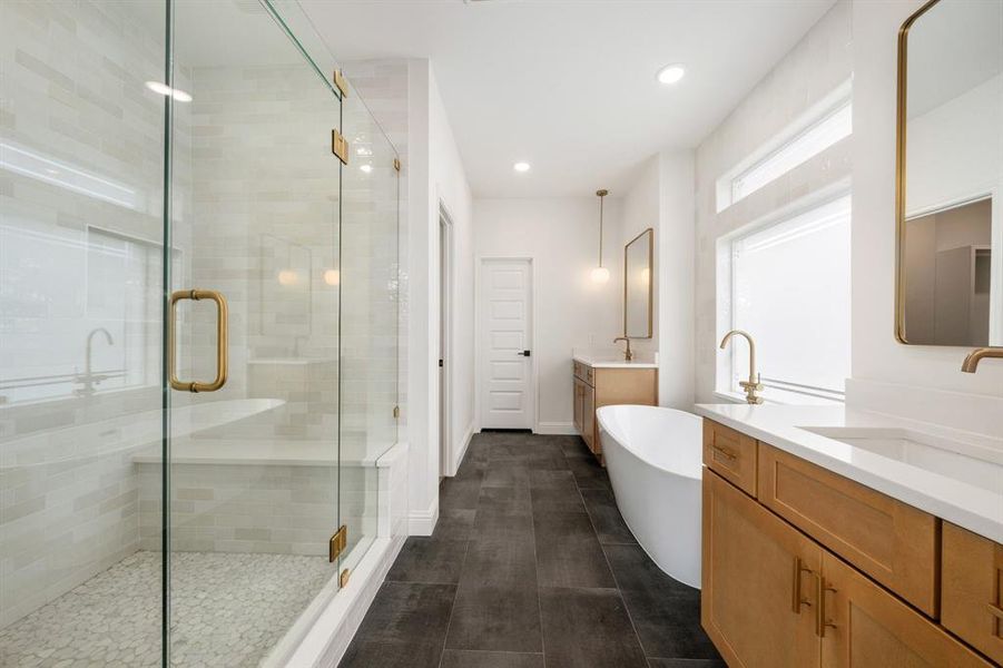 Furnished interior view inside a new home in , Glenn Heights (Image 17).