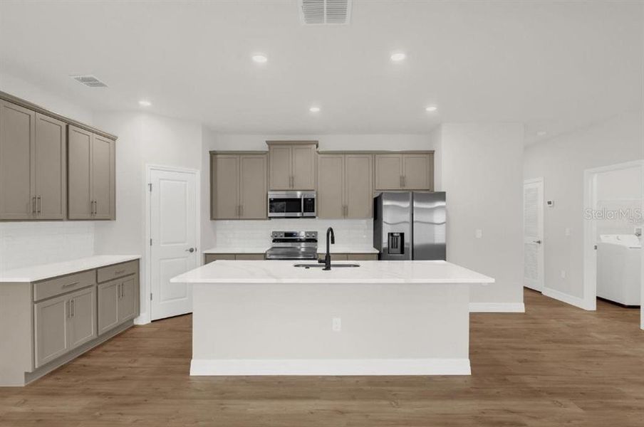 Furnished interior view inside a new home in , Ocala (Image 6).