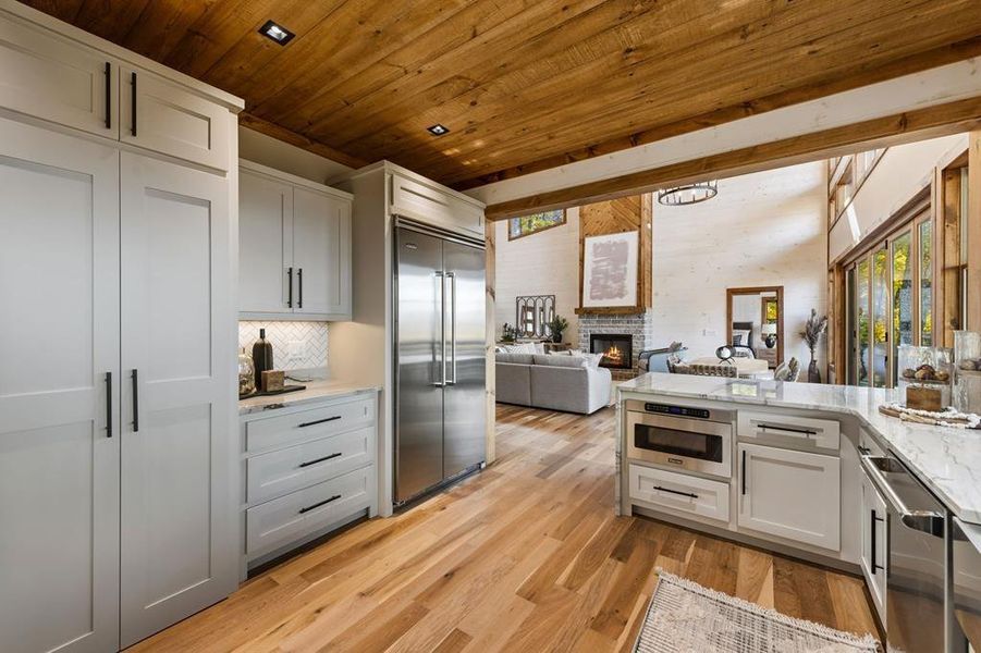 Furnished interior view inside a new home in , Blue Ridge (Image 52).