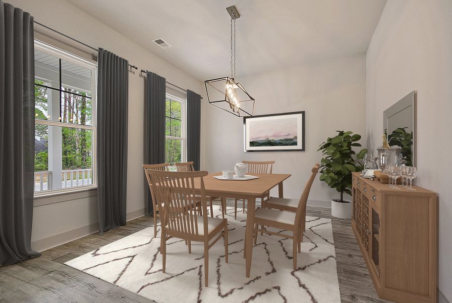 Representative furnished interior of a home built from the Lorraine by Hunter Quinn Homes in Beaufort County Homes, Beaufort (Image 14). Representative furnished interior of a home built from the Lorraine by Hunter Quinn Homes in Beaufort County Homes, Beaufort (Image 14).