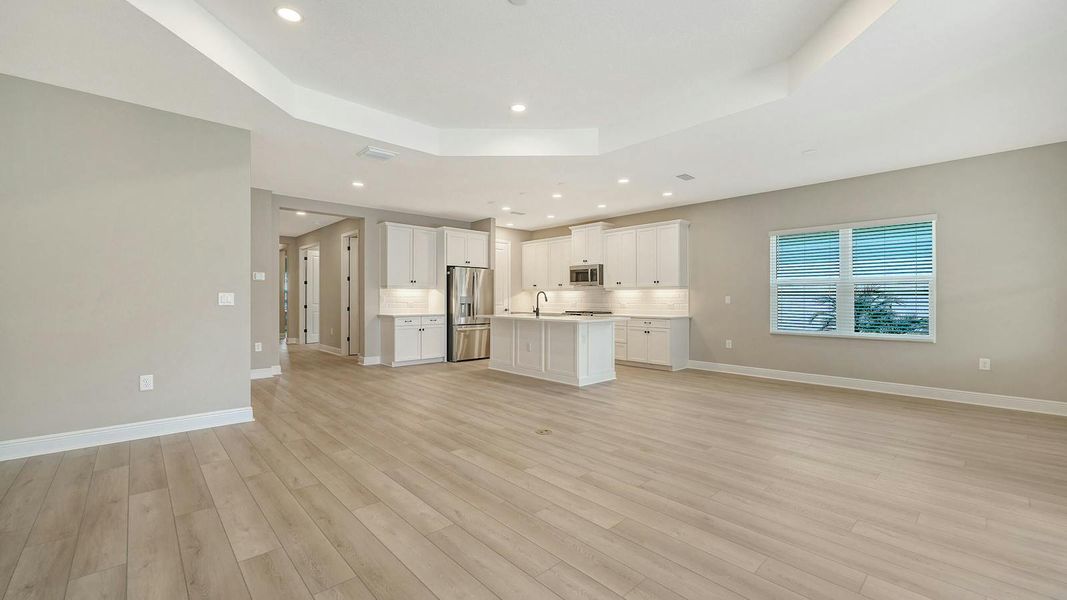 Spacious, unfurnished interior of a new home in Windward Real Estate and Homes for Sale in Sarasota, FL - Neal Communities, Lakewood Ranch (Image 23).