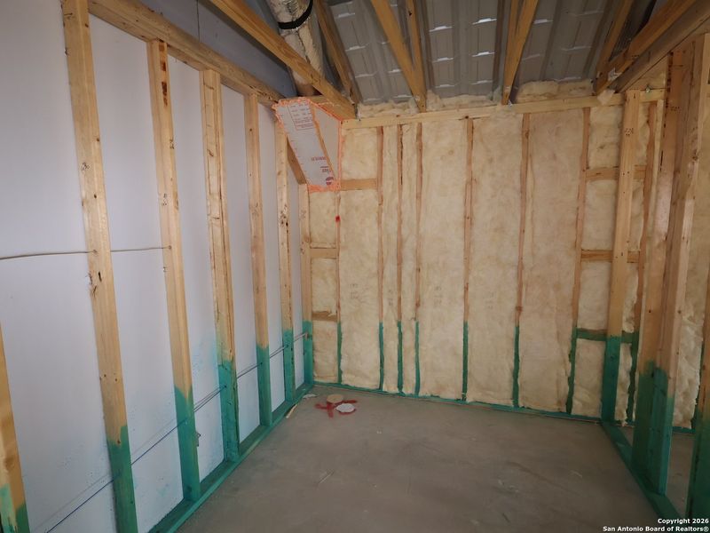 In-progress construction of a new home in Chaparral Ranch, Floresville, TX (Image 24).