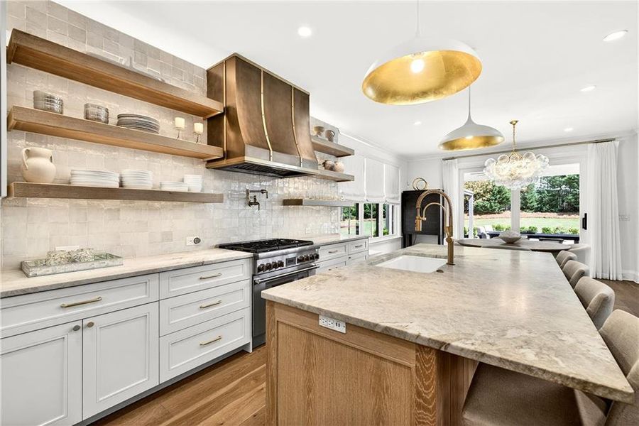 Furnished interior view inside a new home in , Atlanta (Image 29).