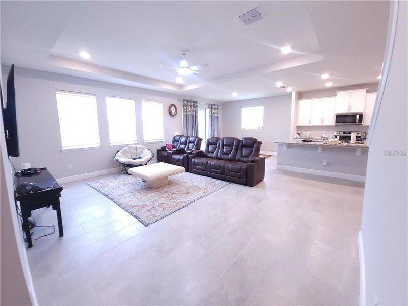 Furnished interior view inside a new home in Woodcreek, Wesley Chapel (Image 13).