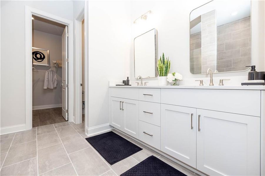 Furnished interior view inside a new home in Promenade at Sawnee Village, Cumming (Image 36).