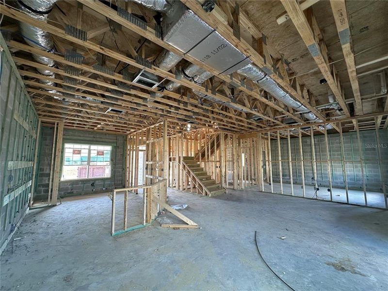 In-progress construction of a new home in , Ocala, FL (Image 40).