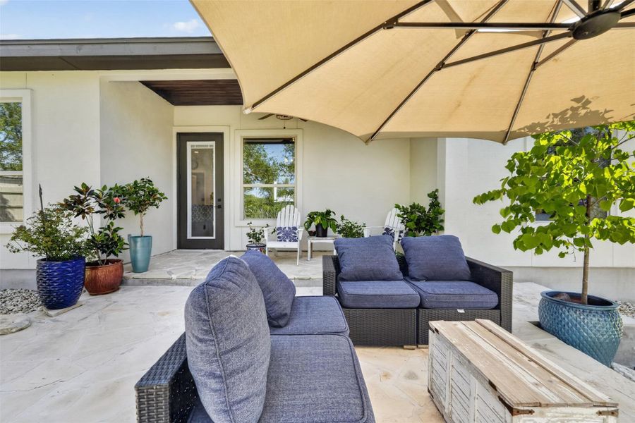 Exterior details and patio area of a home in , Blanco (Image 23). Exterior details and patio area of a home in , Blanco (Image 23).
