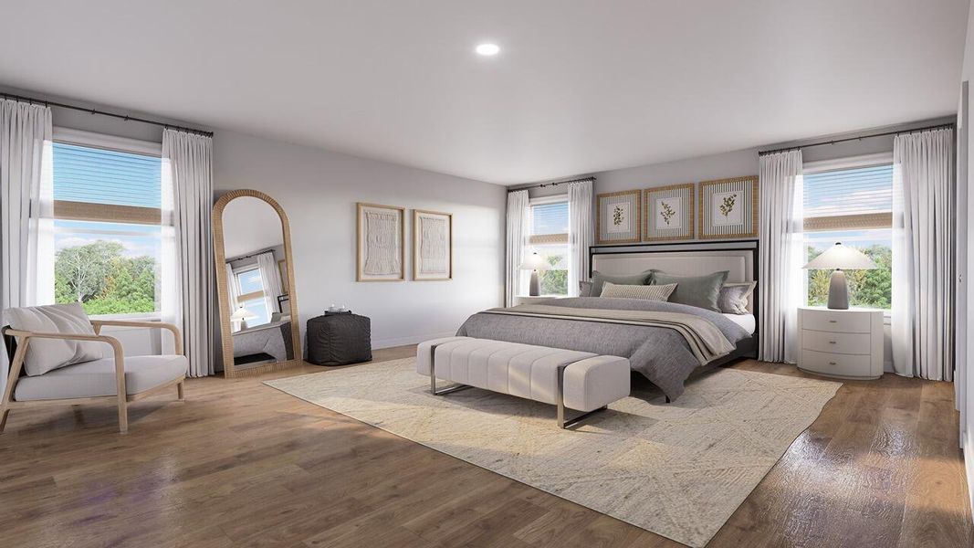 Furnished interior view inside a new home in Berkeley Bay, Ridgeville (Image 7).