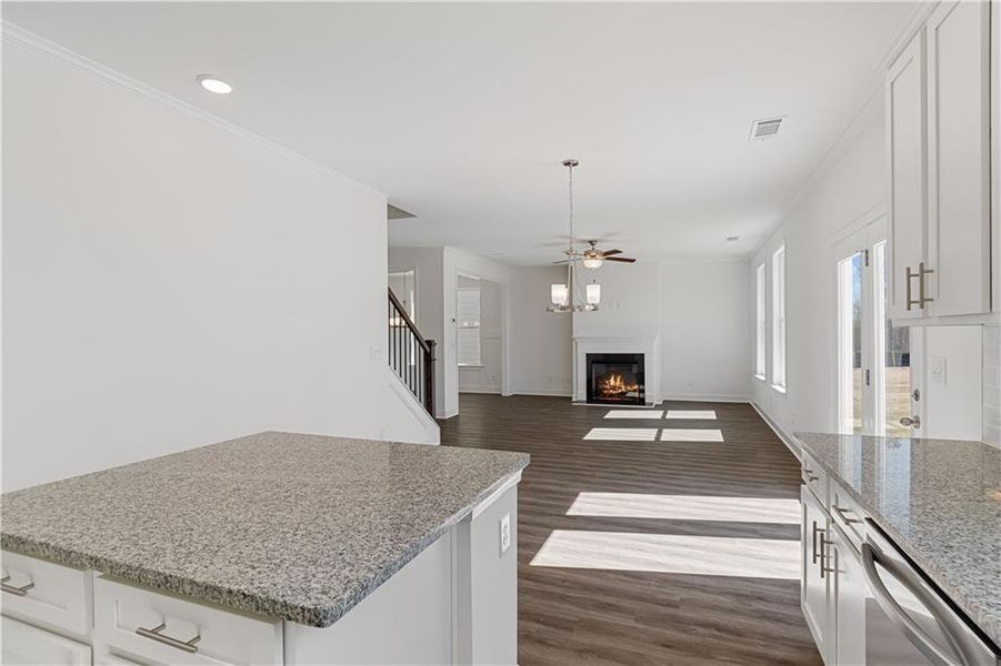 Furnished interior view inside a new home in Highland Park, Stonecrest (Image 8).
