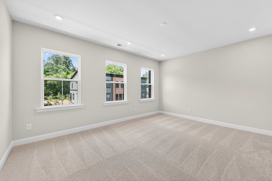 Spacious, unfurnished interior of a new home in Old Town Village, Waxhaw (Image 28). Spacious, unfurnished interior of a new home in Old Town Village, Waxhaw (Image 28).