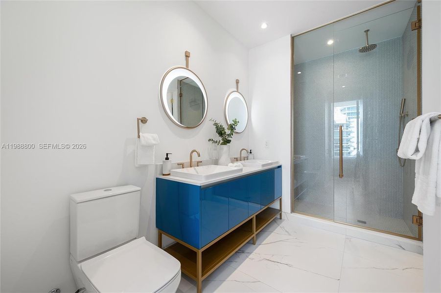 Furnished interior view inside a new home in , Miami (Image 14). Furnished interior view inside a new home in , Miami (Image 14).