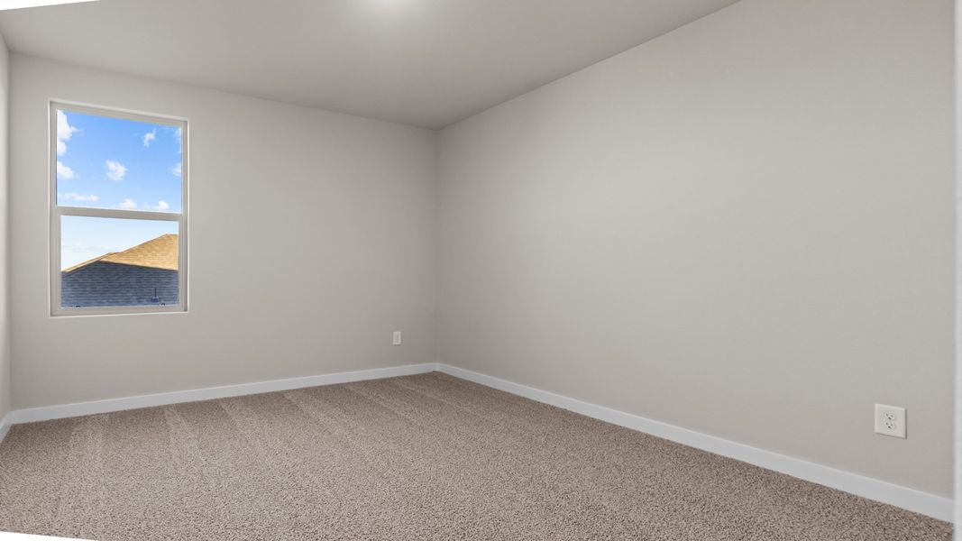 Representative unfurnished interior of a home built from the ROSEMONT by D.R. Horton in Homestead at Parks Bell Ranch, Odessa (Image 20).