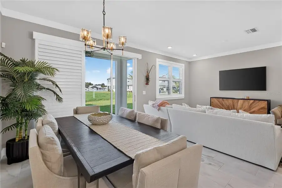 Furnished interior view inside a new home in , Wesley Chapel (Image 6).