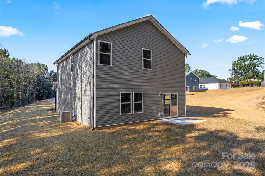 Exterior details and patio area of a home in , Albemarle (Image 3).