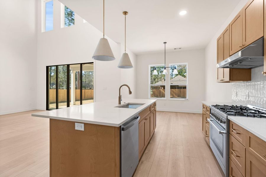 Furnished interior view inside a new home in , Magnolia (Image 14). Furnished interior view inside a new home in , Magnolia (Image 14).