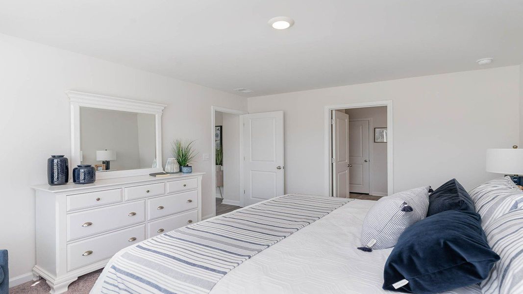 Furnished interior view inside a new home in Auberon Woods, Conway (Image 18). Furnished interior view inside a new home in Auberon Woods, Conway (Image 18).