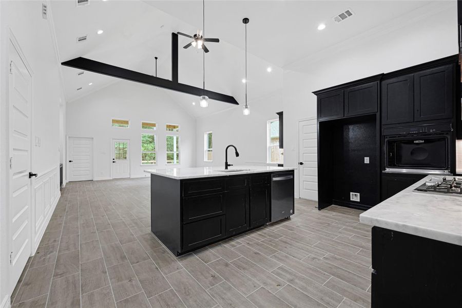 Furnished interior view inside a new home in , Anahuac (Image 6). Furnished interior view inside a new home in , Anahuac (Image 6).