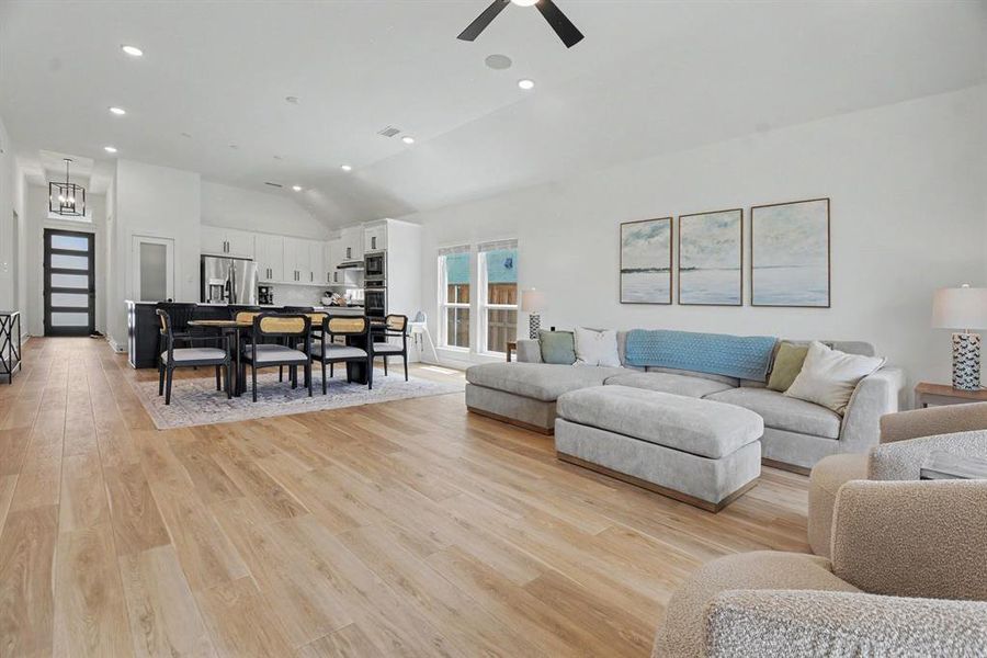 Furnished interior view inside a new home in , Forney (Image 11).
