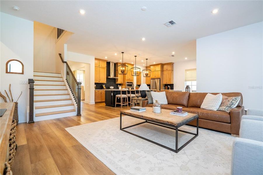 Furnished interior view inside a new home in Celebration - Island Village, Celebration (Image 15).