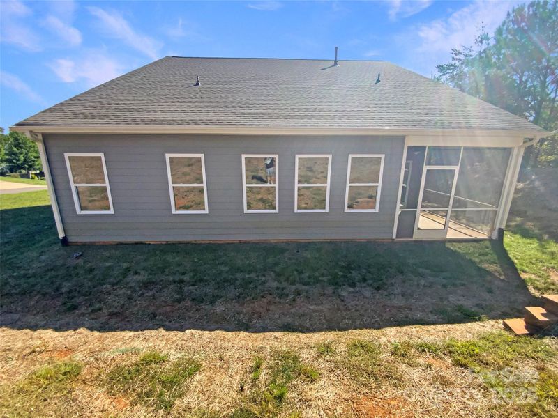 Exterior details and patio area of a home in Edgewater, Lancaster (Image 2).